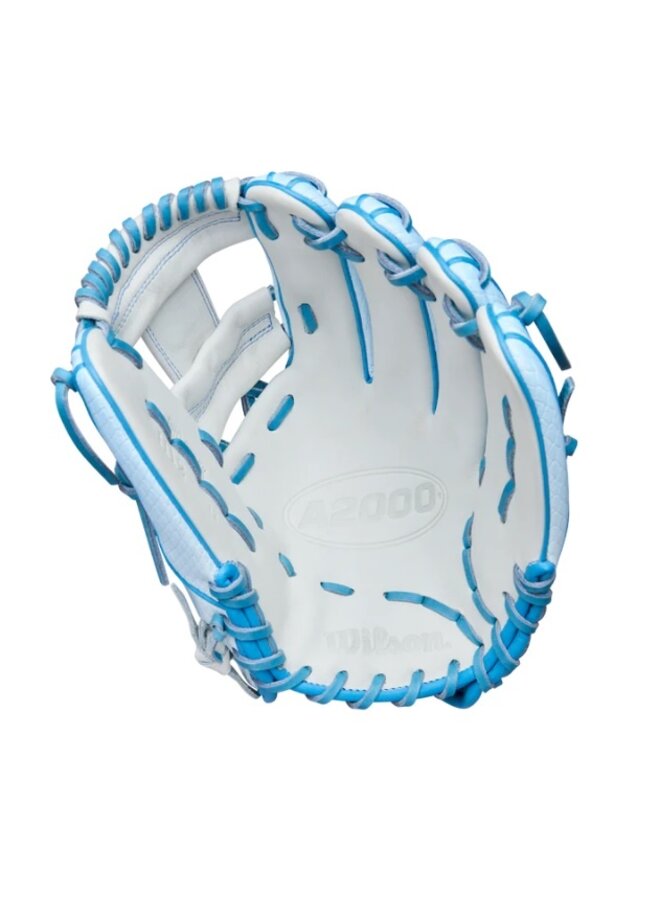 WILSON WINTER A2000 FH12SS 12" WHITE / BLUE /WHITE GRADIANT FASTPITCH GLOVE