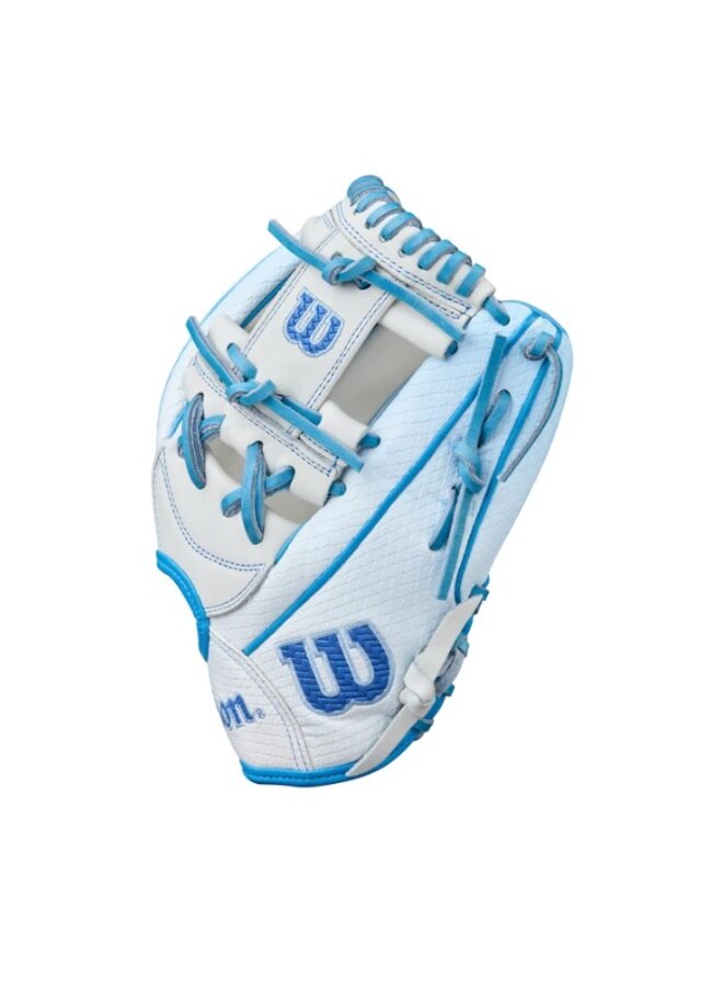 WILSON WINTER A2000 FH12SS 12" WHITE / BLUE /WHITE GRADIANT FASTPITCH GLOVE