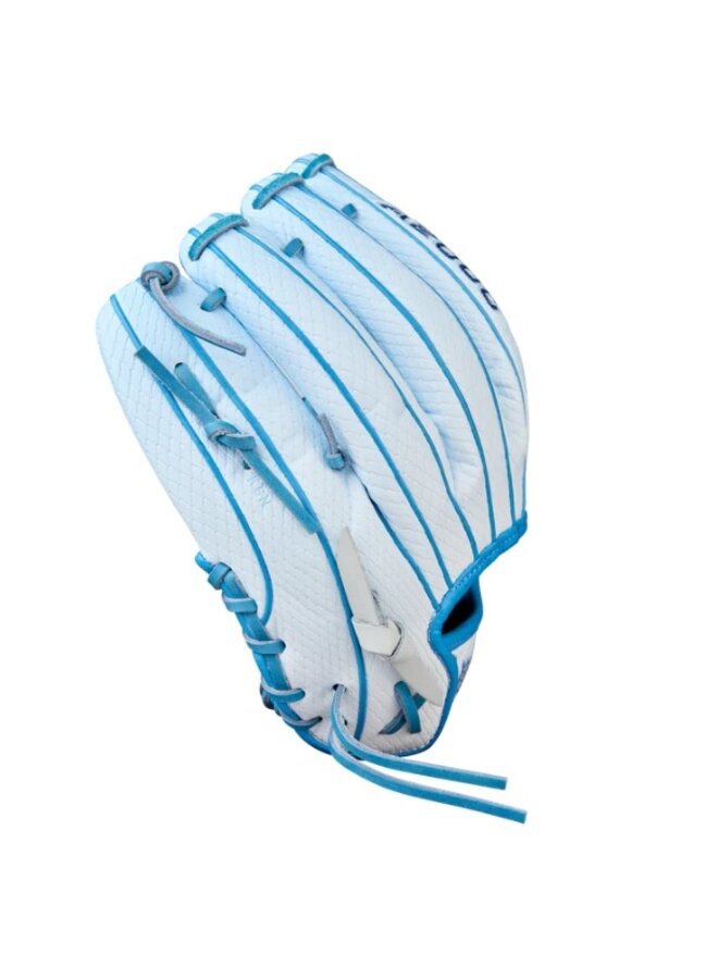 WILSON WINTER A2000 FH12SS 12" WHITE / BLUE /WHITE GRADIANT FASTPITCH GLOVE