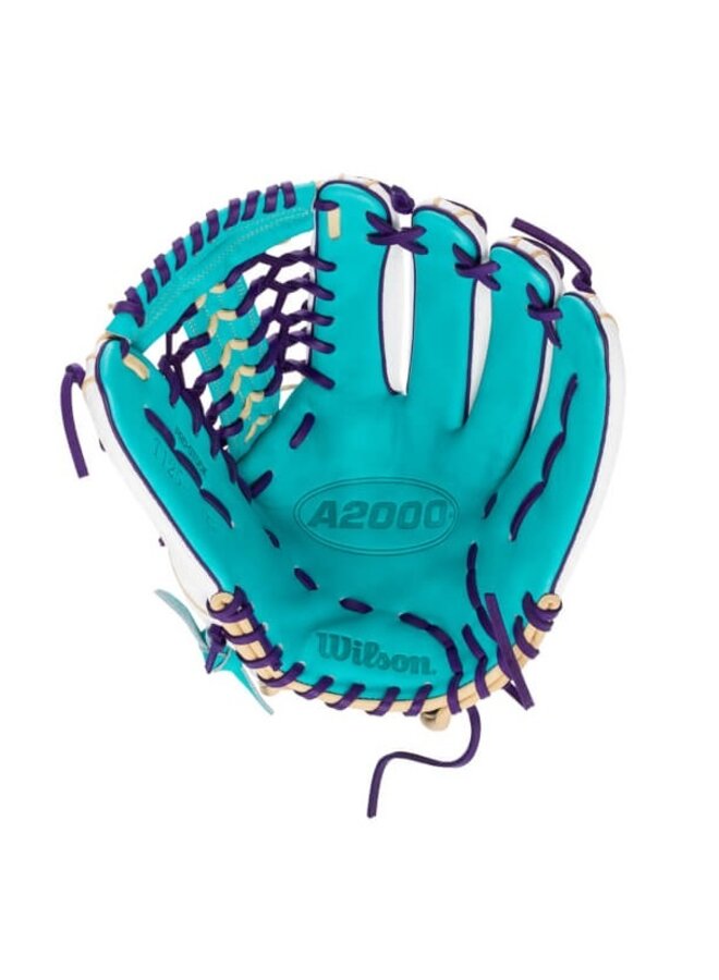 WILSON WINTER A2000 T125SS 12.5" TEAL GREEN / WHITE FASTPITCH GLOVE