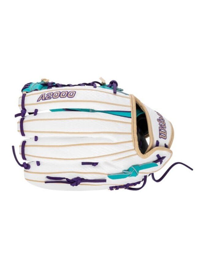 WILSON WINTER A2000 T125SS 12.5" TEAL GREEN / WHITE FASTPITCH GLOVE