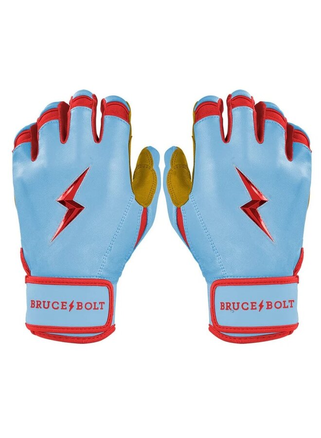 BRUCE BOLT SIGNATURE SERIES SHORT CUFF BATTING GLOVES YTH