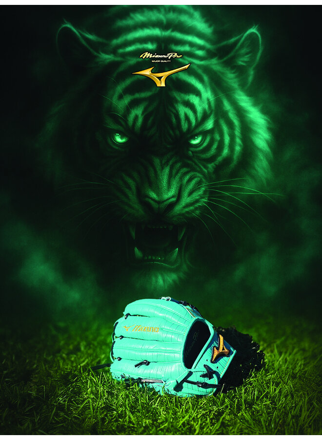 MIZUNO GMP-400 ASTERISK 11.5" BASEBALL GLOVE GREEN