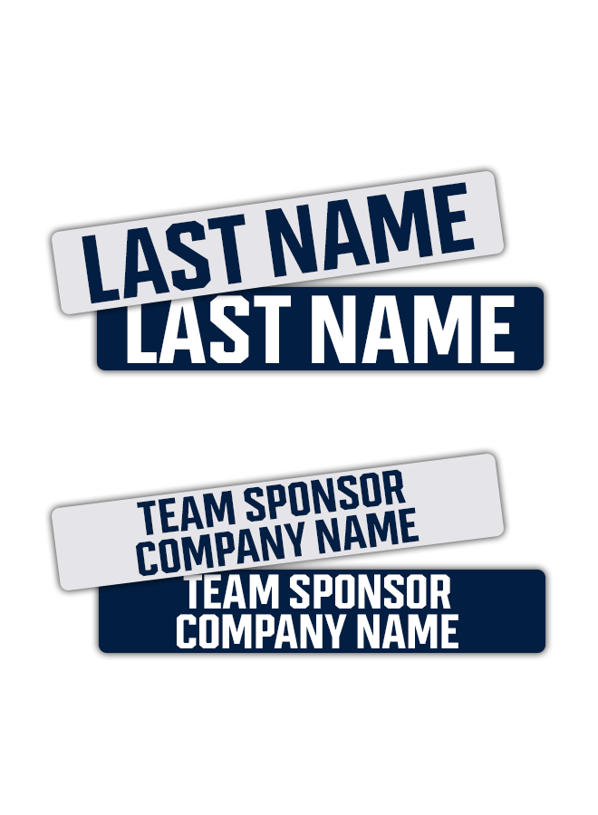 NAME BAR - CUSTOM - 14 X 3