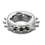 FREEWHEEL SINGLE SPEED 17T 3/32" CHROME