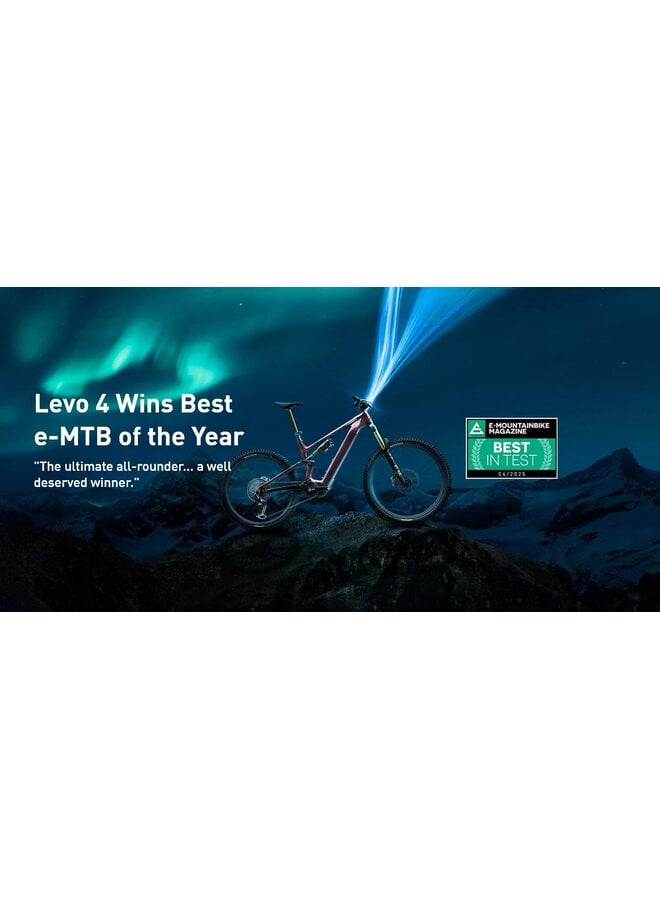 SPECIALIZED LEVO ALLOY G4 Gloss Metallic Obsidian S4