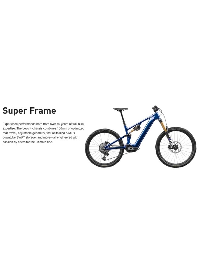 SPECIALIZED LEVO ALLOY G4 Gloss Metallic Obsidian S4