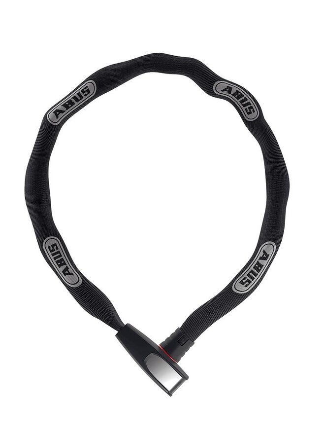 Abus 8807K Steel -O-Chain with key lock, 7mm x 110cm