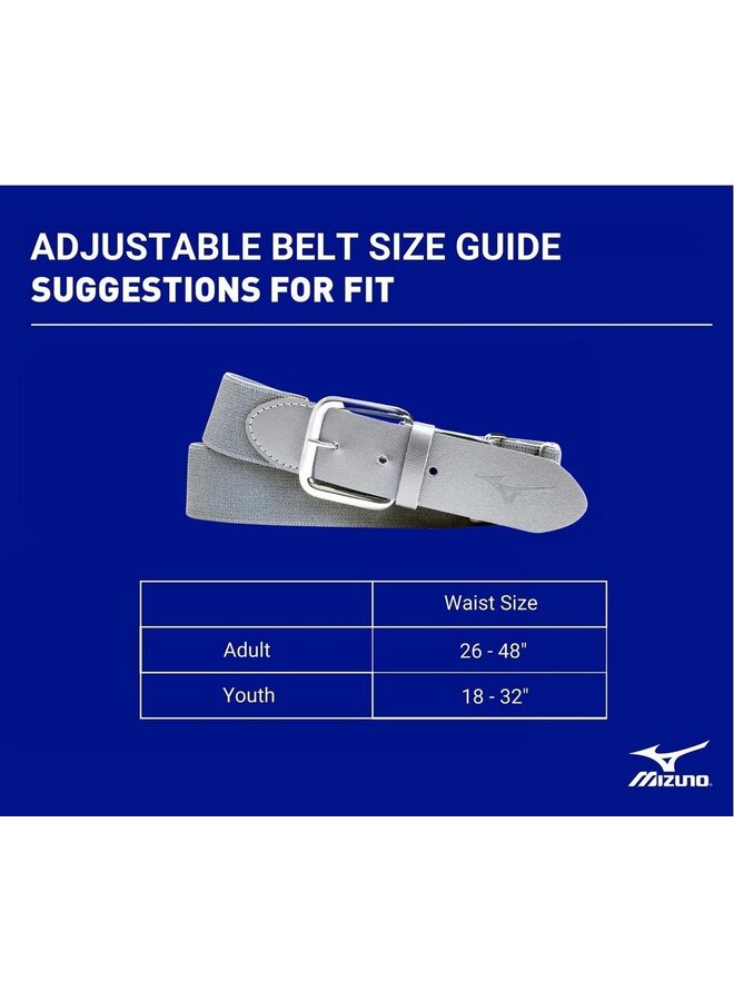 MIZUNO DIAMOND ADJUSTABLE BELT YTH