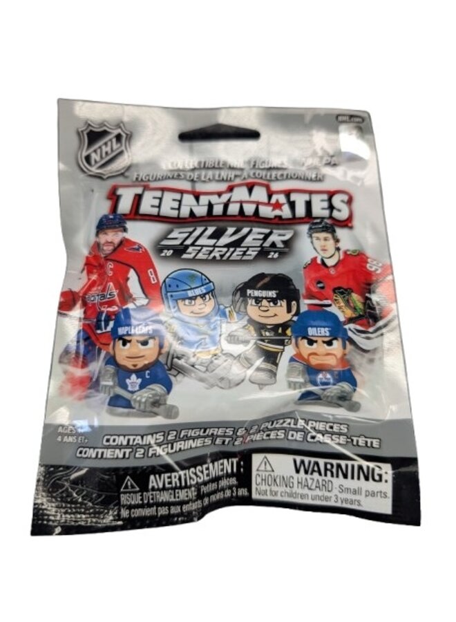 2026 NHL TEENYMATES SILVER SERIES EACH
