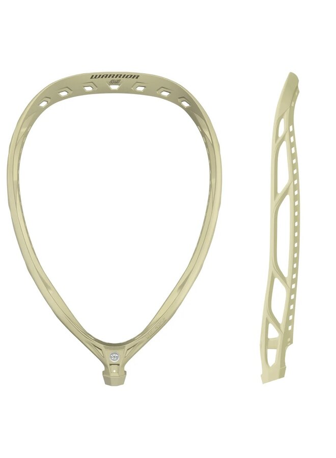 WARRIOR NEMESIS QS UNSTRUNG LACROSSE HEAD GOALIE NATURAL