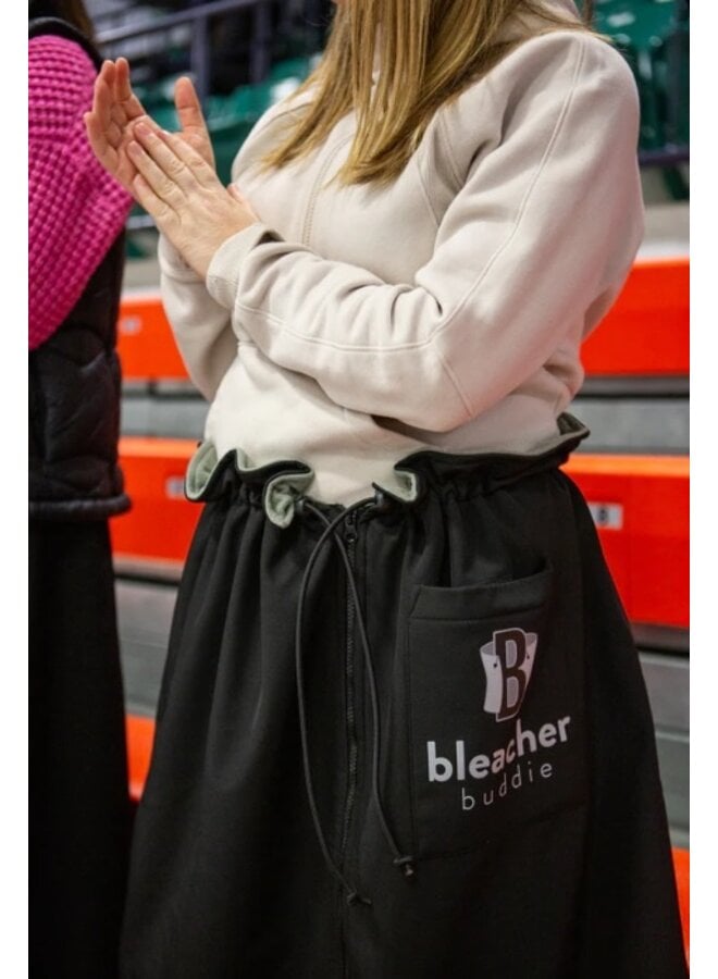 BLEACHER BUDDIE BLANKET 55" X 39" BLACK