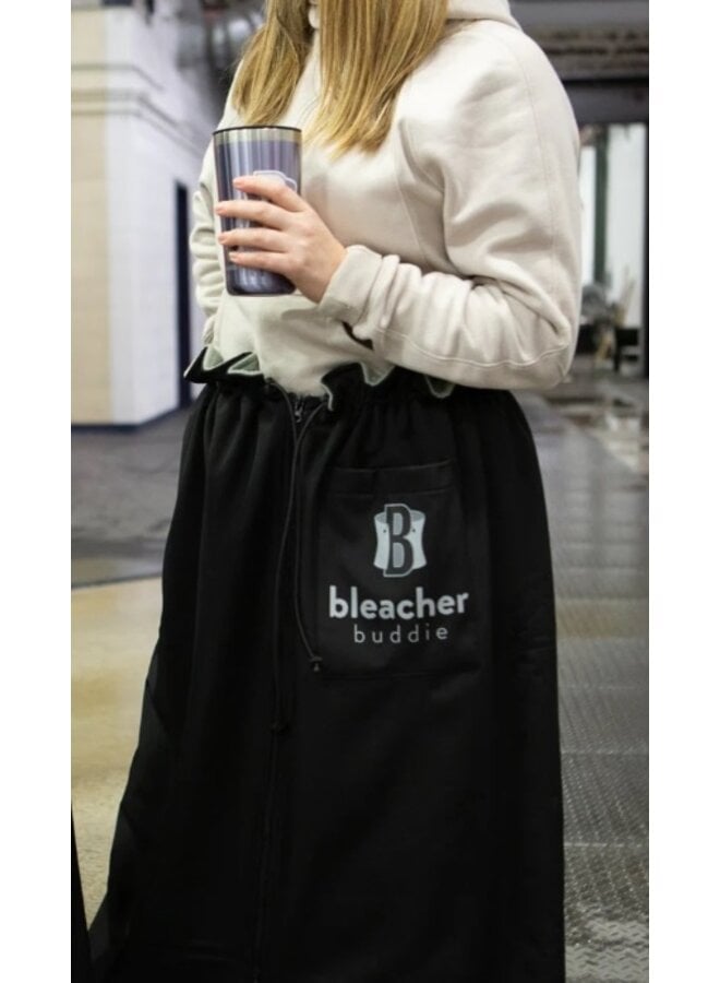 BLEACHER BUDDIE BLANKET 55" X 39" BLACK