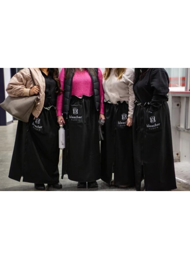 BLEACHER BUDDIE BLANKET 55" X 39" BLACK