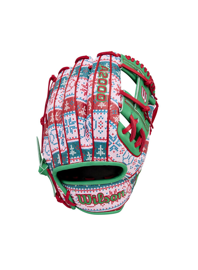 2025 WILSON A2000 1975 11.75" GLOVE GOTM DEC KELLYGREEN / SWEATERPRINT