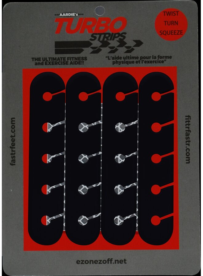AARDIE'S TURBO STRIPS 4OZ EACH STRIP