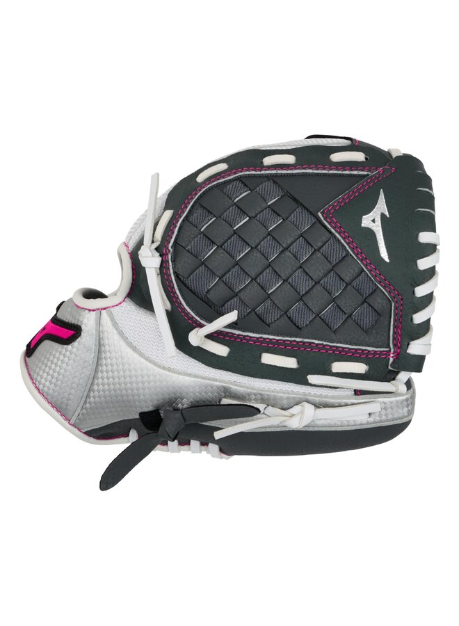 MIZUNO PROSPECT SERIES FINCH YOUTH BASEBALL GLOVE 10" WHITE-GREY RHT