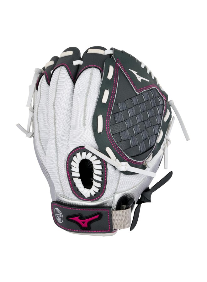 MIZUNO PROSPECT SERIES FINCH YOUTH BASEBALL GLOVE 11" WHITE-GREY RHT