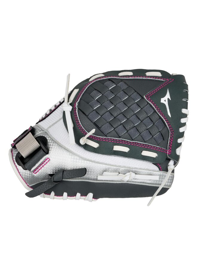 MIZUNO PROSPECT SERIES FINCH YOUTH BASEBALL GLOVE 11" WHITE-GREY RHT
