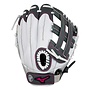 MIZUNO PROSPECT SERIES FINCH YOUTH BASEBALL GLOVE 11.5" WHITE-GREY RHT