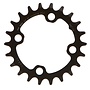 SRAM  22t  10 sp  64-BCD 4 Bolt, Single Chainring, Steel, Black