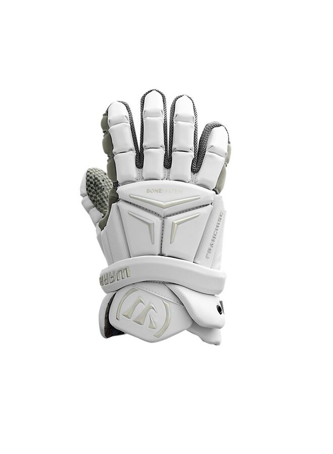 2026 WARRIOR FRANCHISE GLOVE - WHT LRG