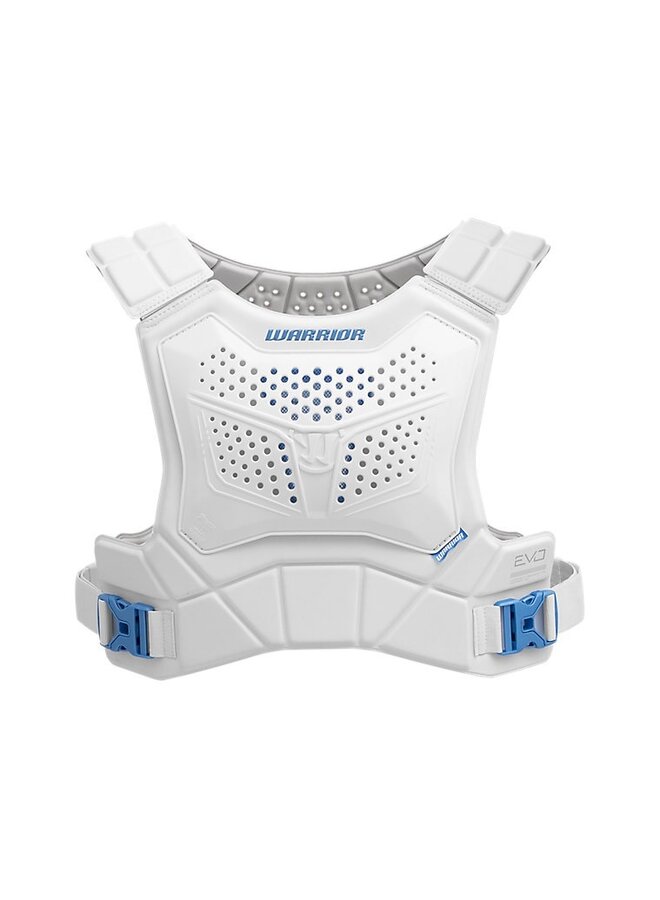 2026 WARRIOR EVO V LACROSSE SHOULDER LINER - WHITE  SR LARGE