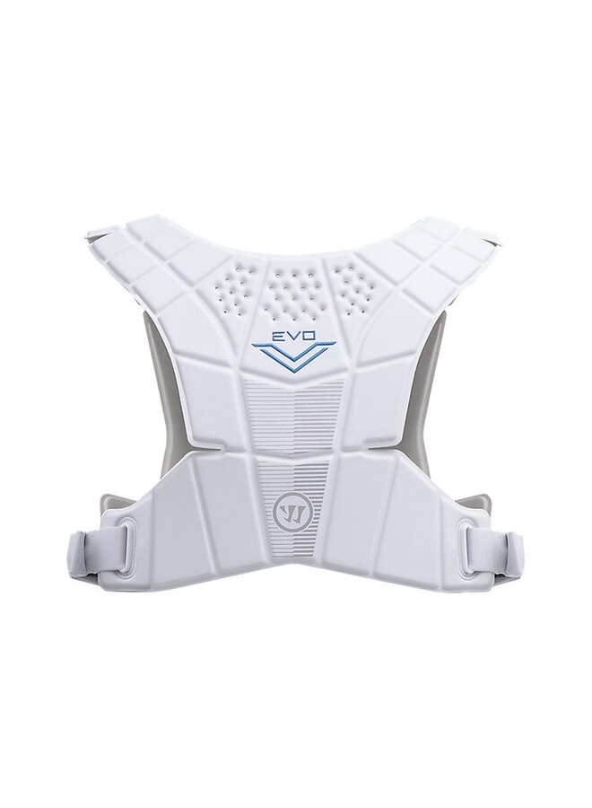 2026 WARRIOR EVO V LACROSSE SHOULDER LINER - WHITE  SR LARGE