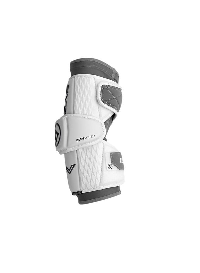 2026 WARRIOR EVO V LACROSSE ARM PAD - WHITE  SR LARGE