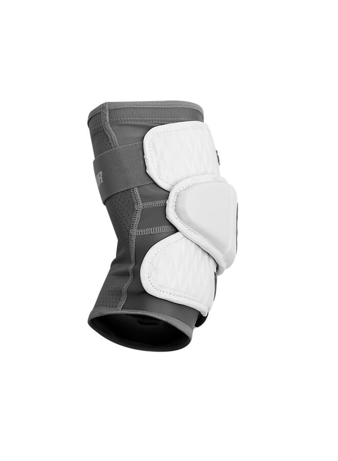 2026 WARRIOR EVO V LACROSSE ELBOW PAD - WHITE  SR LARGE