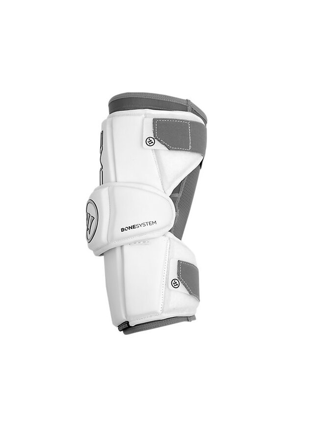 2026 WARRIOR EVO LACROSSE ARM PAD - WHITE  SR LARGE