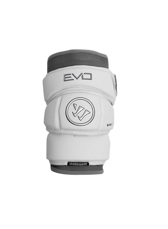 2026 WARRIOR EVO LACROSSE ELBOW PAD - WHITE  SR XL