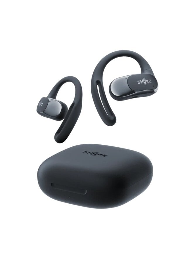 SHOKZ BONE CONDUCTION SPORT HEADPHONES OPENFIT AIR BLACK