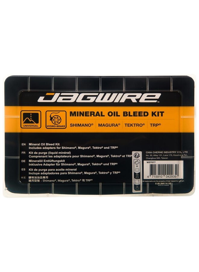 JAGWIRE PRO 2 SYRINGE MINERAL OIL BLEED KIT