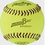 RAWLINGS INCREDIBALL 11 YELLOW SOFTSTITCH SOFTBALLS
