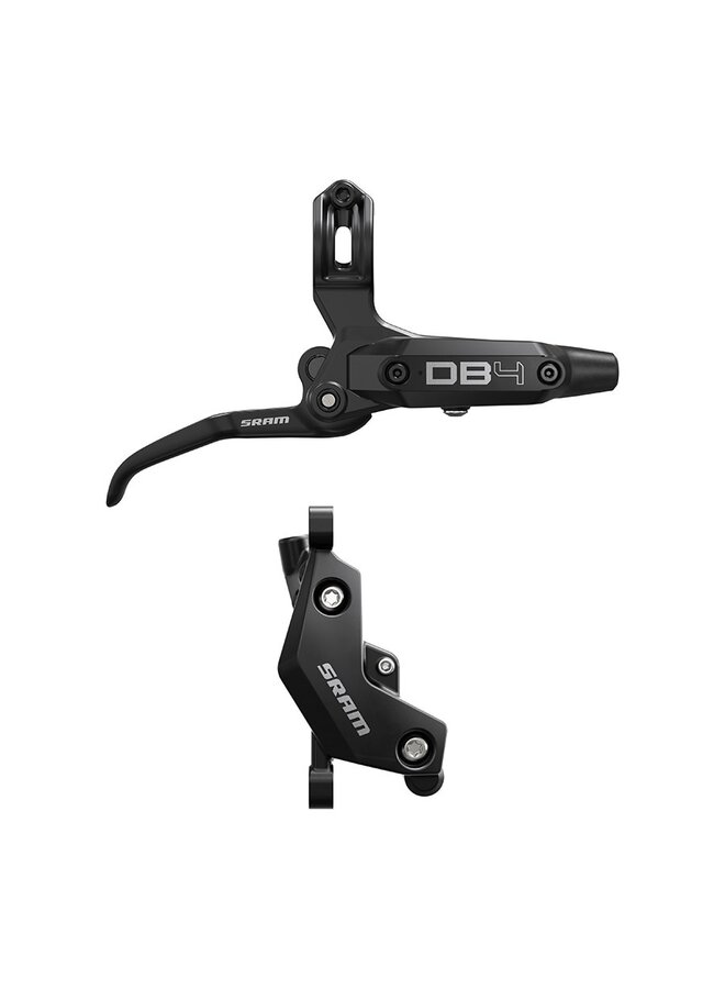 SRAM, DB4 A1, MTB Hydraulic Disc Brake, Right, Post mount, Black