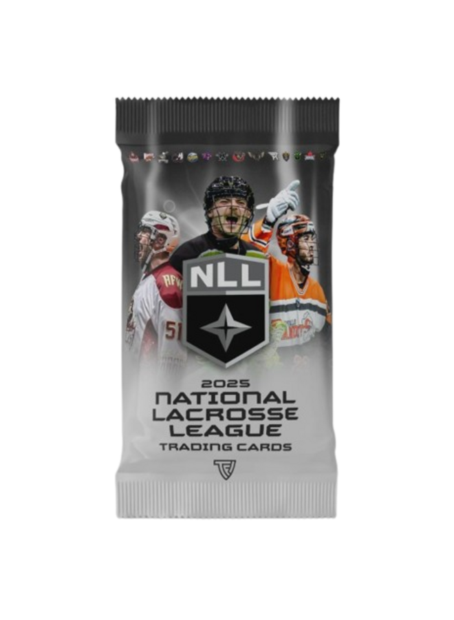 2025 TFL NATIONAL LEAGUE LACROSSE TRADING CARDS 12 CARDS PER PACK