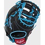 RAWLINGS R9 SERIES BASEBALL FIRST BASE MITT 13" RHT BLACK-BLUE