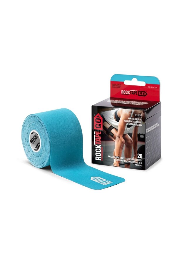 ROCKTAPE GO STANDARD PRE CUT KINESIOLOGY TAPE