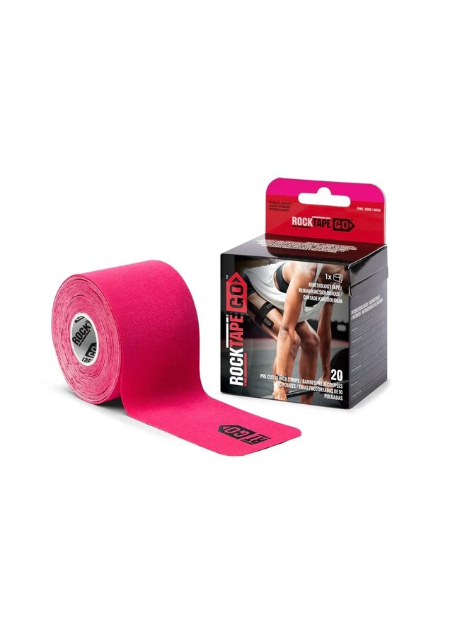 ROCKTAPE GO STANDARD PRE CUT KINESIOLOGY TAPE