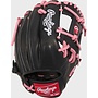 RAWLINGS R9 CONTOUR SERIES BASEBALL GLOVE 11.25" RHT BLACK-PINK