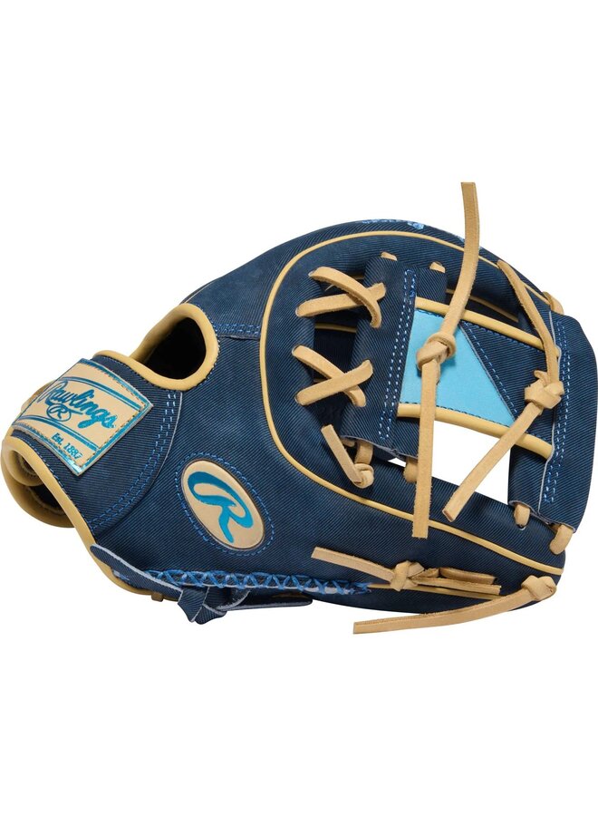 RAWLINGS HOH GOLD GLOVE 11.5" BASEBALL GLOVE FEB 2026 GOTM NAVY
