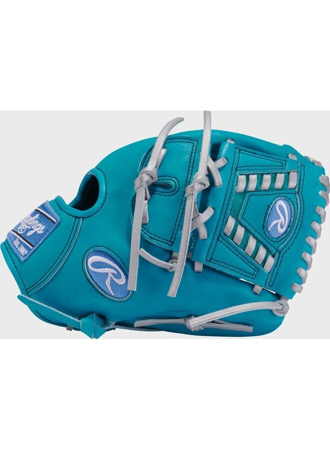 RAWLINGS "HEART OF THE HIDE" SERIES BASEBALL GLOVE 11.75"RHT TEAL-BLUE