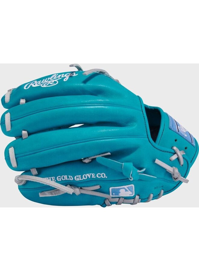 RAWLINGS "HEART OF THE HIDE" SERIES BASEBALL GLOVE 11.75"RHT TEAL-BLUE