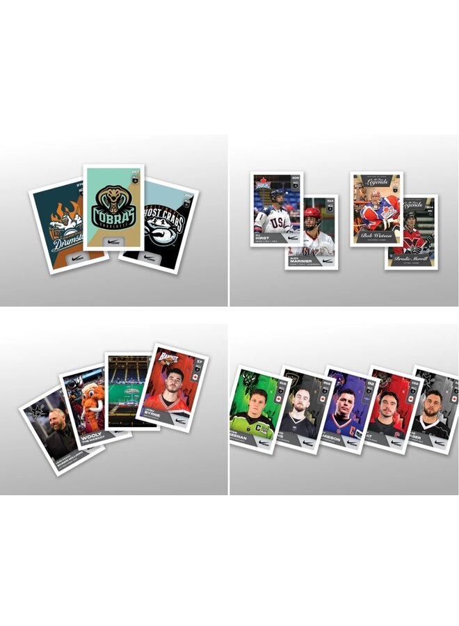 2025-2026 TFL NATIONAL LEAGUE LACROSSE STICKERS 5 PER PACK