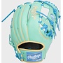 RAWLINGS "HEART OF THE HIDE" SERIES BASEBALL GLOVE 11.75"RHT MINT-BLUE