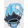 RAWLINGS "HEART OF THE HIDE" SERIES BASEBALL GLOVE 11.75" RHT BLUE-BLACK
