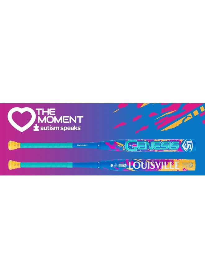 2026 LOUISVILLE GENESIS 2PC LTM AUTISM SPEAKS 13" USSSA BAT