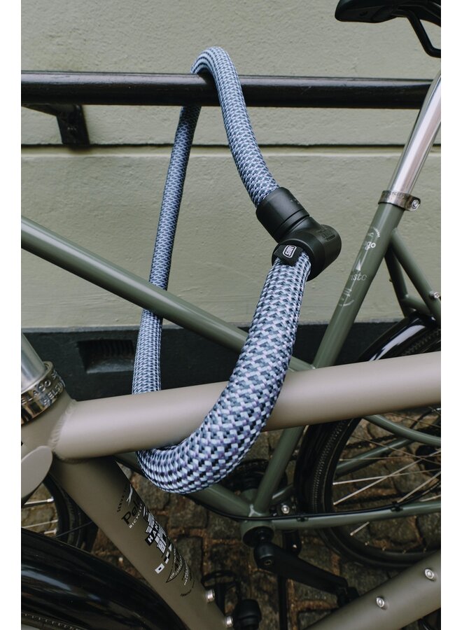 Abus, Yarnit 4004K, Chain Lock, Key, 4mm, 85cm, 2.8', Black