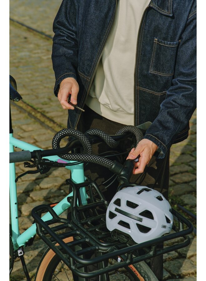 Abus, Yarnit 4004K, Chain Lock, Key, 4mm, 85cm, 2.8', Black